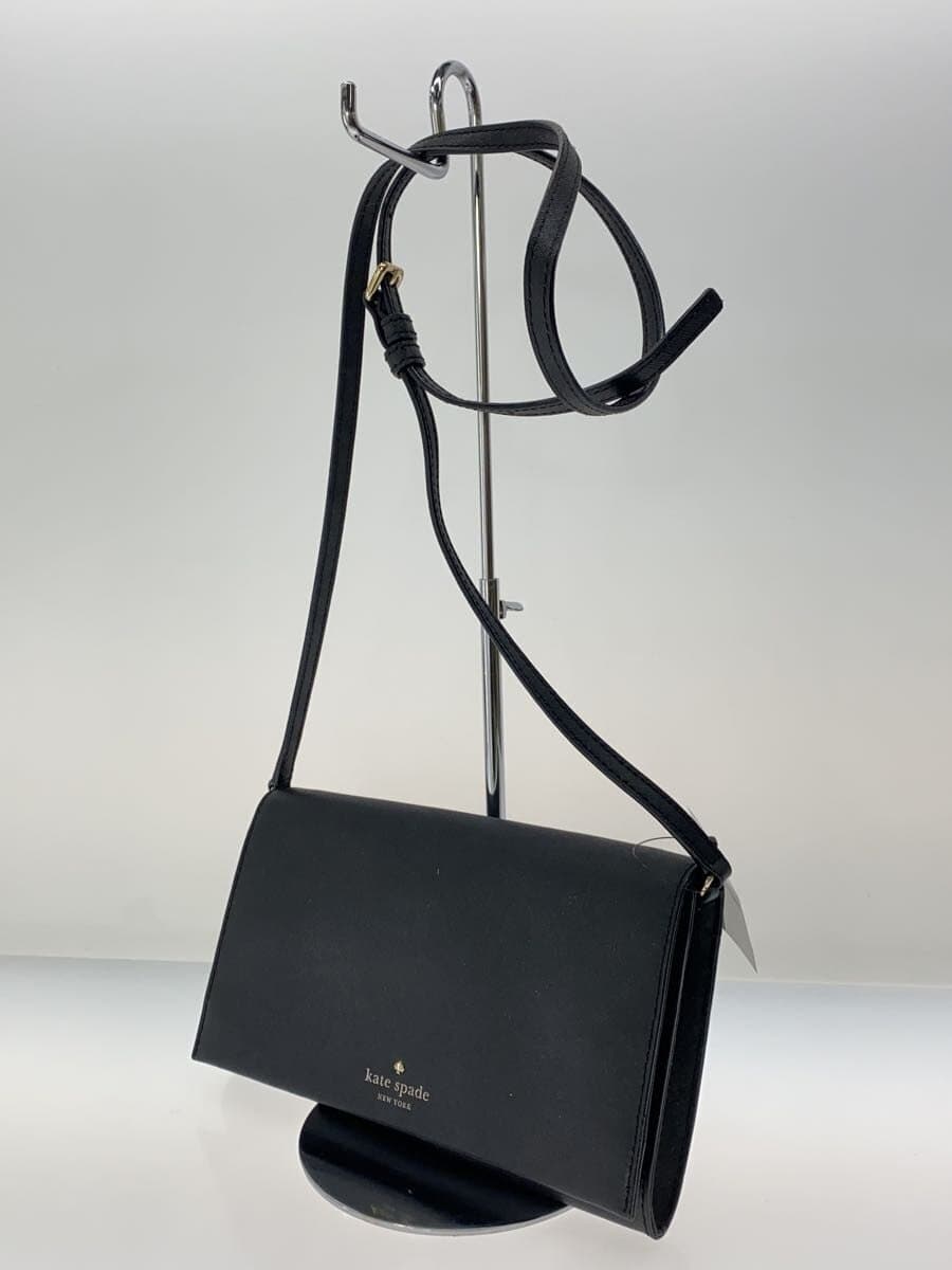 kate spade new york Shoulder Bag Leather BLK 2