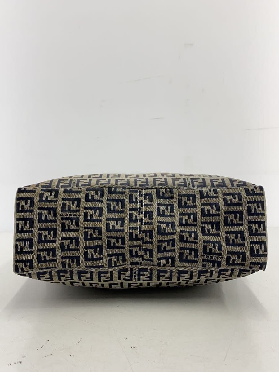 FENDI Bag Canvas GRY Stain With Stain 4