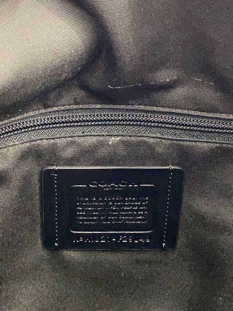 COACH Boston Bag Leather KHK Camouflage F29049 5