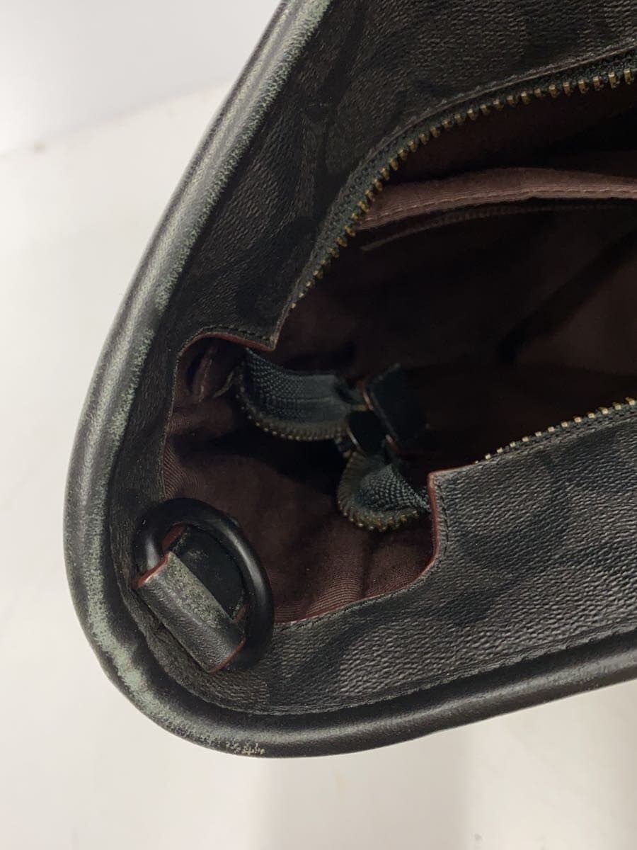 COACH Tote Bag Leather Black All-over Pattern F23211 8