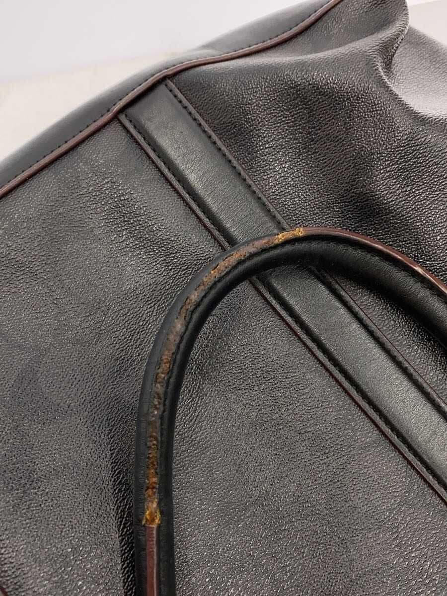 COACH Tote Bag Leather Black All-over Pattern F23211 9