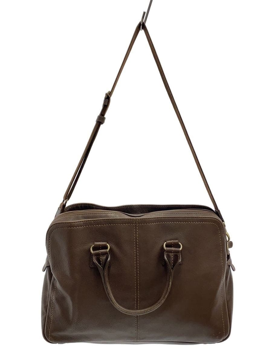 Tsuchiya Kaban Briefcase Leather BRW