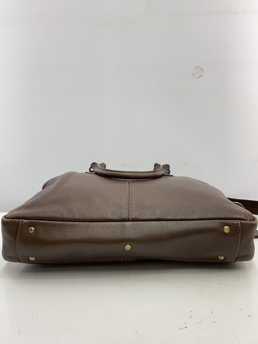 Tsuchiya Kaban Briefcase Leather BRW 4