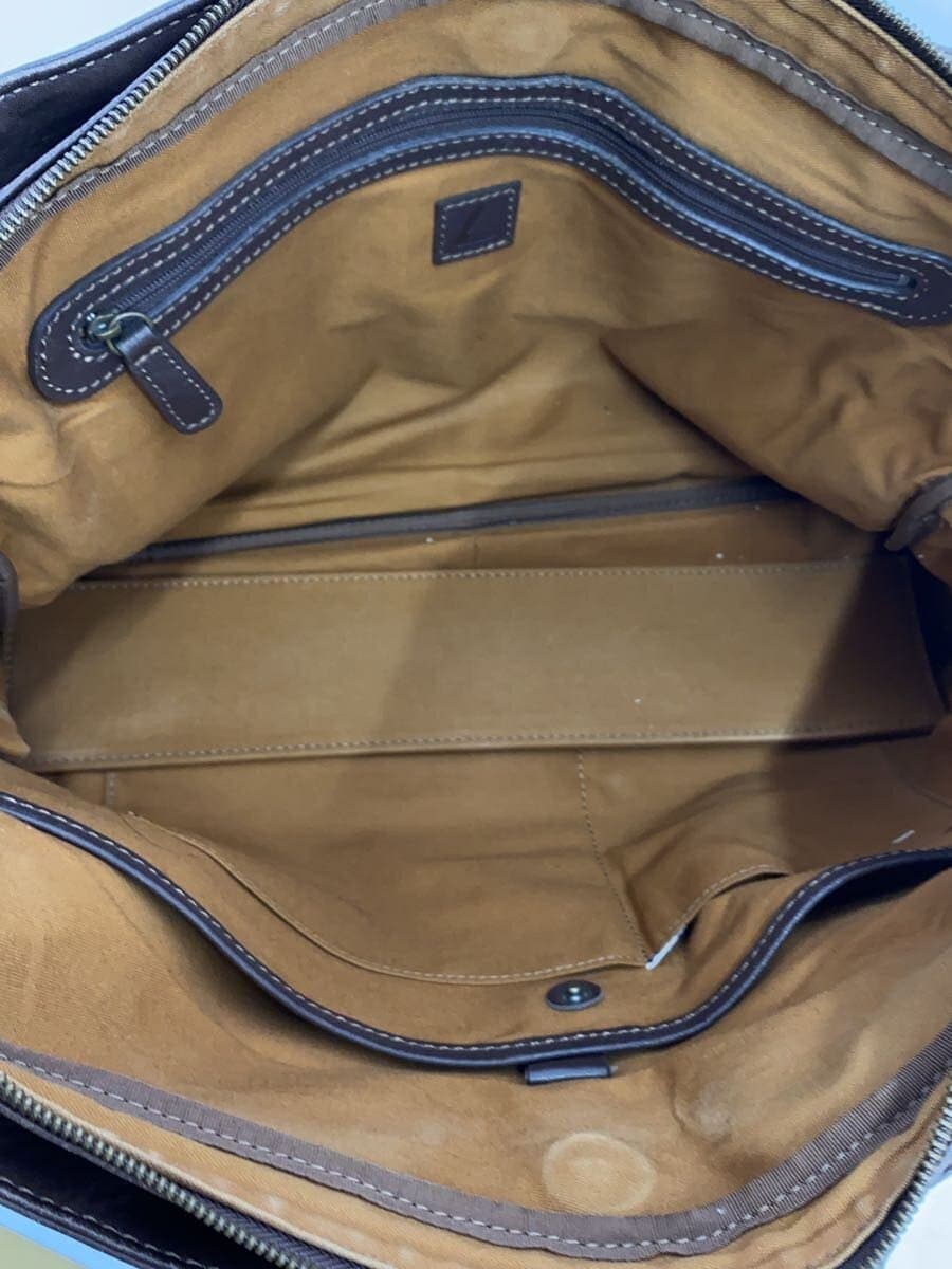 Tsuchiya Kaban Briefcase Leather BRW 6