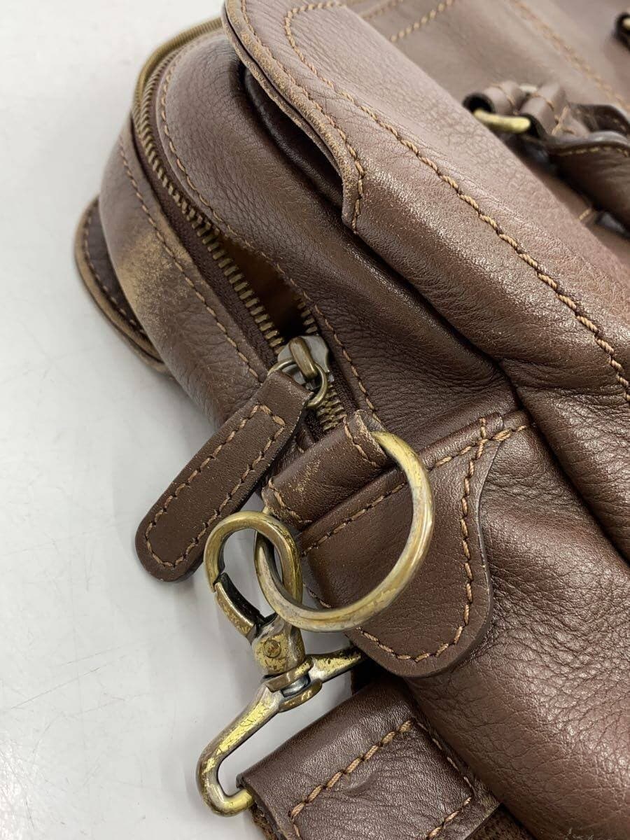 Tsuchiya Kaban Briefcase Leather BRW 9