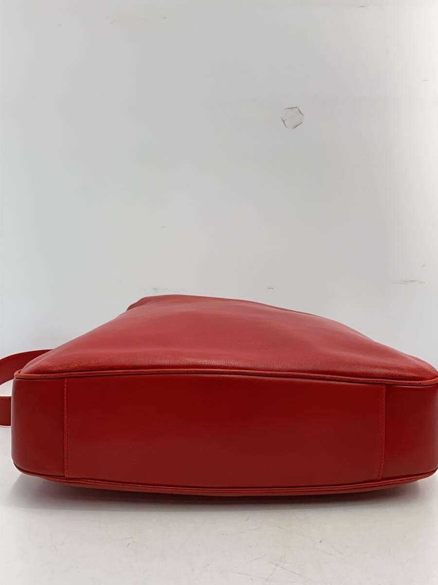 GUCCI shoulder bag leather RED 4