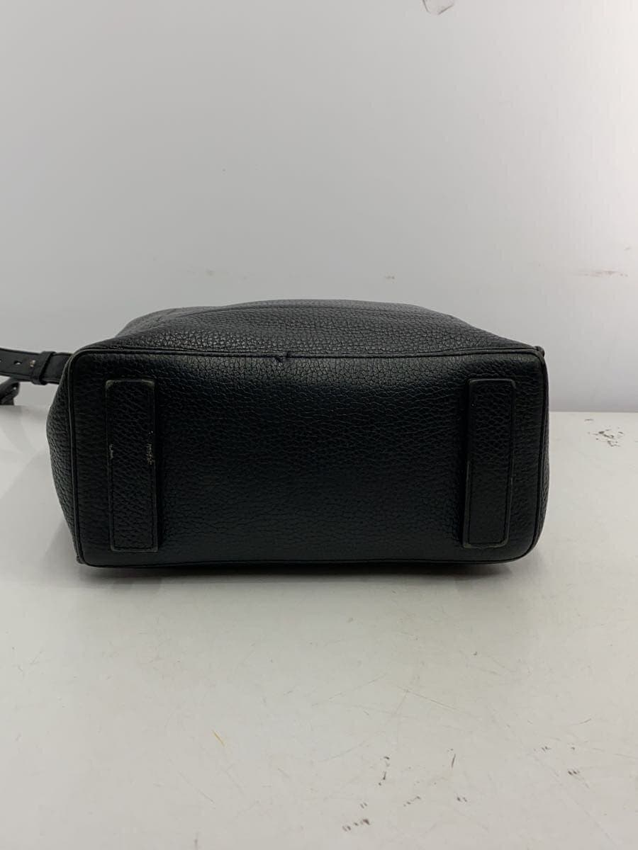 ALLSAINTS Shoulder Bag Leather BLK 4