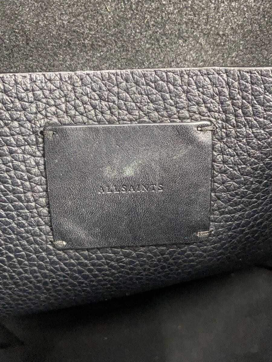 ALLSAINTS Shoulder Bag Leather BLK 5