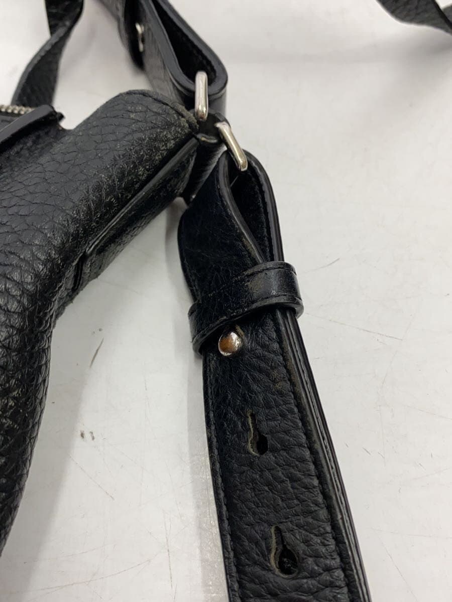 ALLSAINTS Shoulder Bag Leather BLK 8