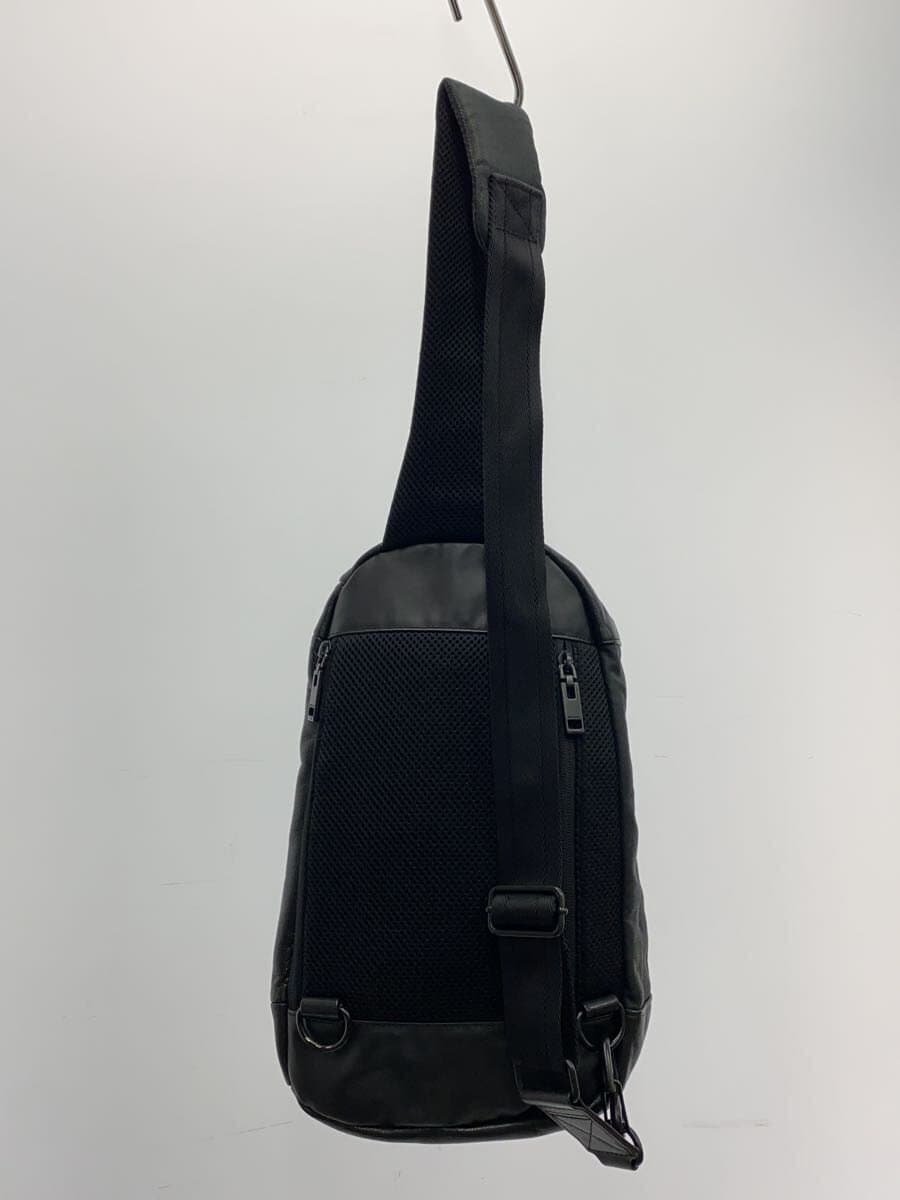 DIESEL Shoulder Bag Leather BLK 3