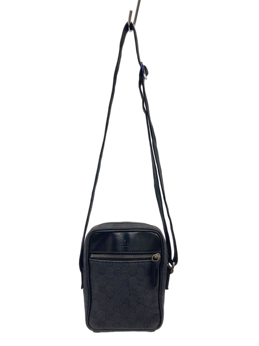 GUCCI shoulder bag -- BLK 200047 GG pattern