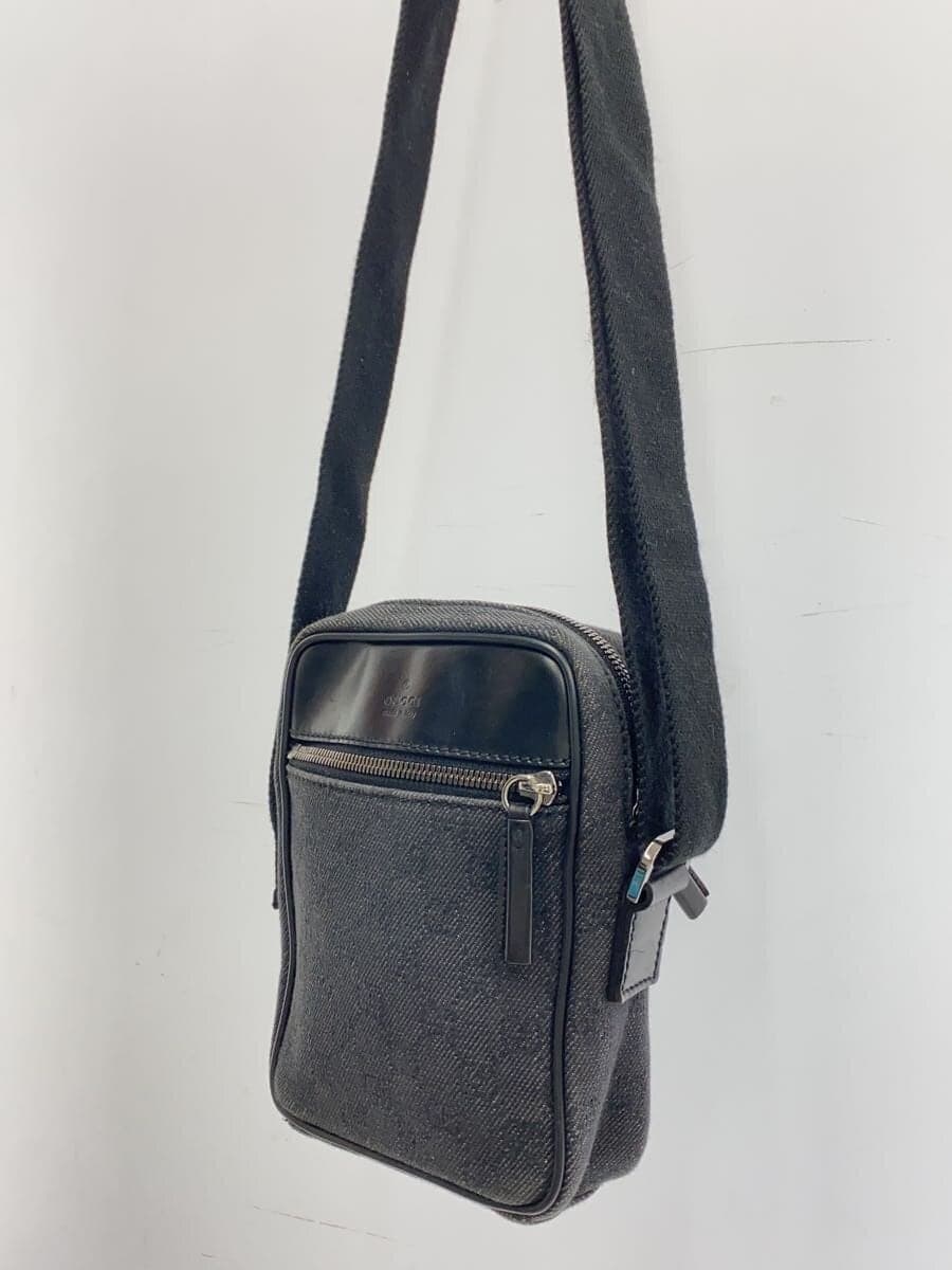 GUCCI shoulder bag -- BLK 200047 GG pattern 2