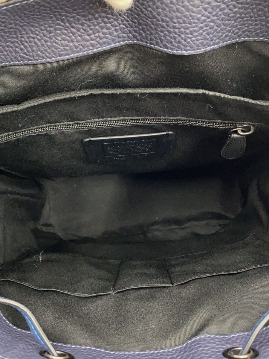 COACH Backpack Leather C4134 6