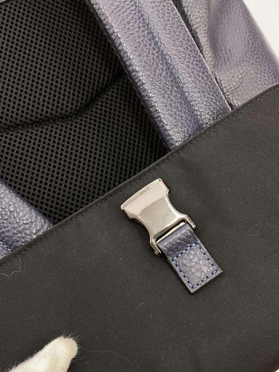 COACH Backpack Leather C4134 8