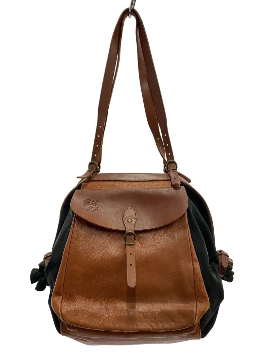 IL BISONTE Tote Bag Leather BRW