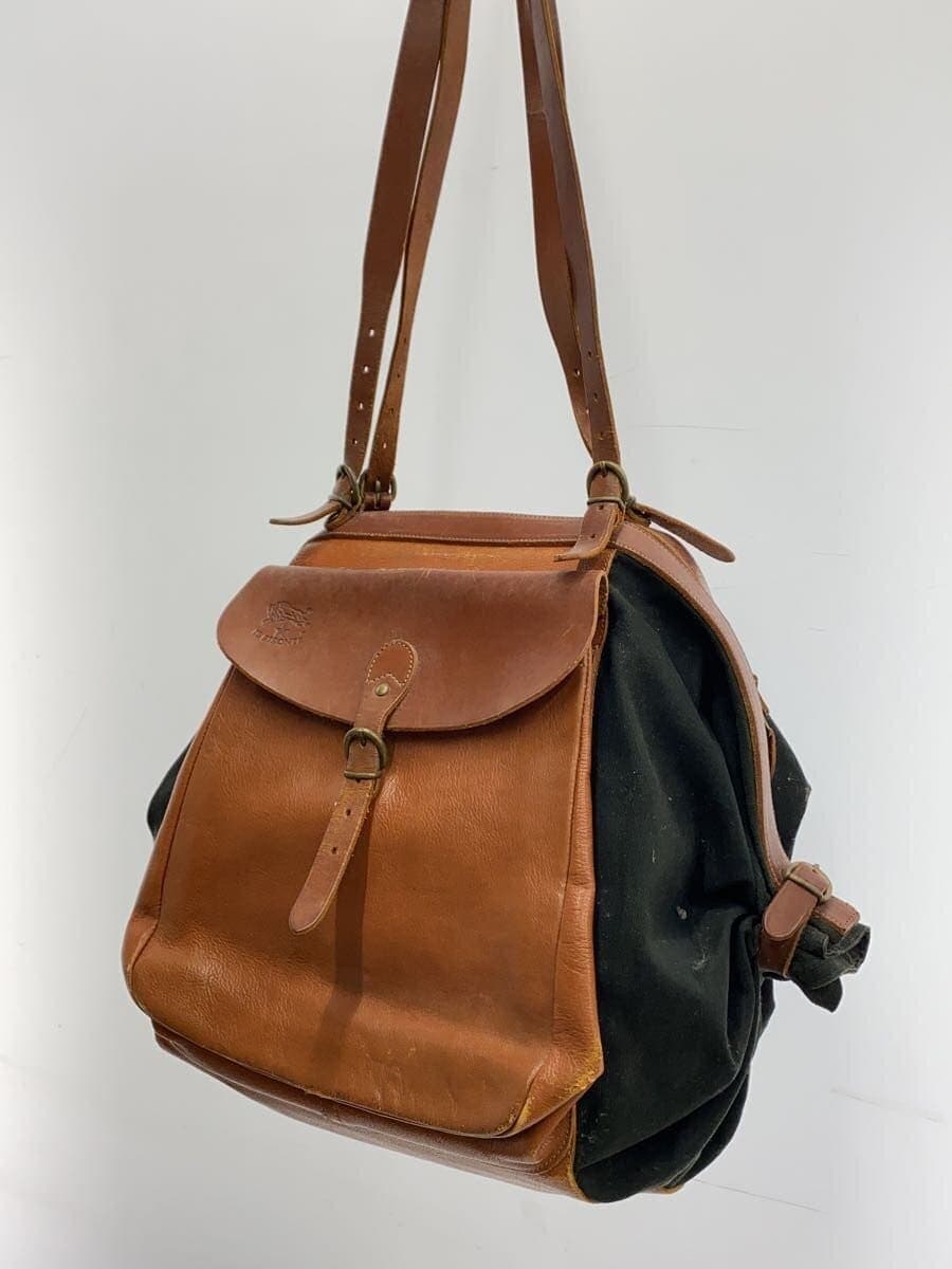 IL BISONTE Tote Bag Leather BRW 2