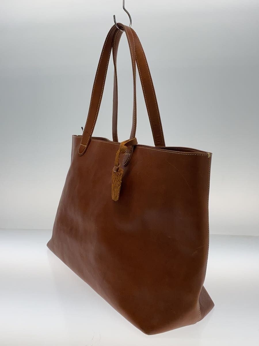 Tsuchiya Kaban Tote Bag Leather BRW 2