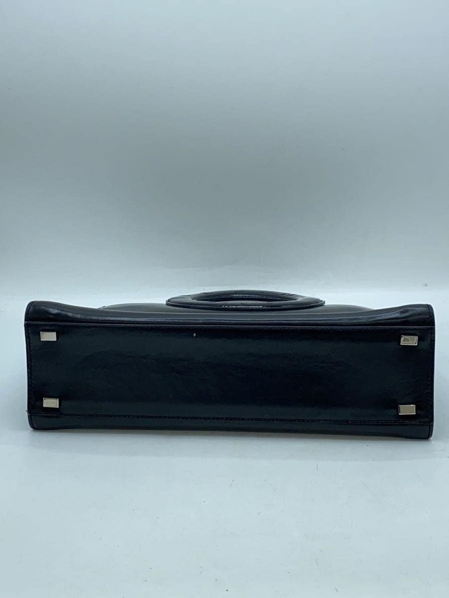 CELINE Handbag Leather BLK F-97 2 4