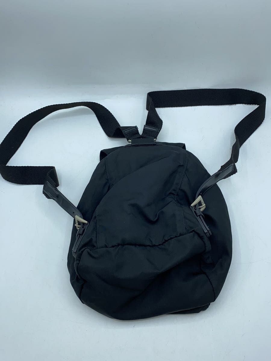 PRADA Backpack Nylon BLK 3