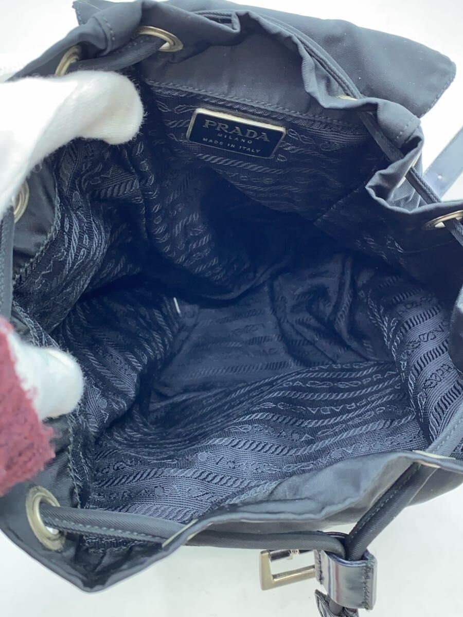 PRADA Backpack Nylon BLK 6