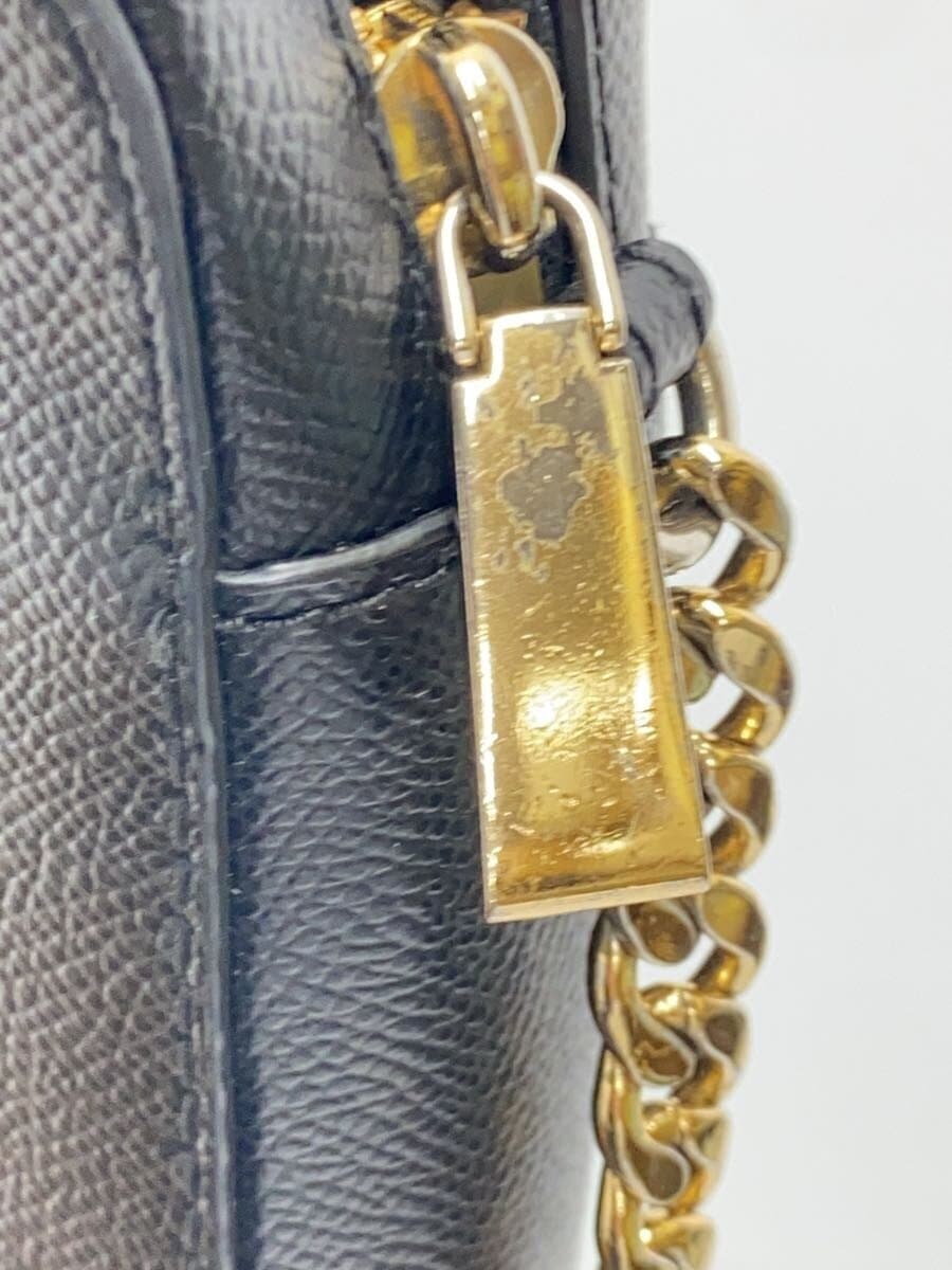 MICHAEL KORS Shoulder Bag Leather BLK DB-1812 7