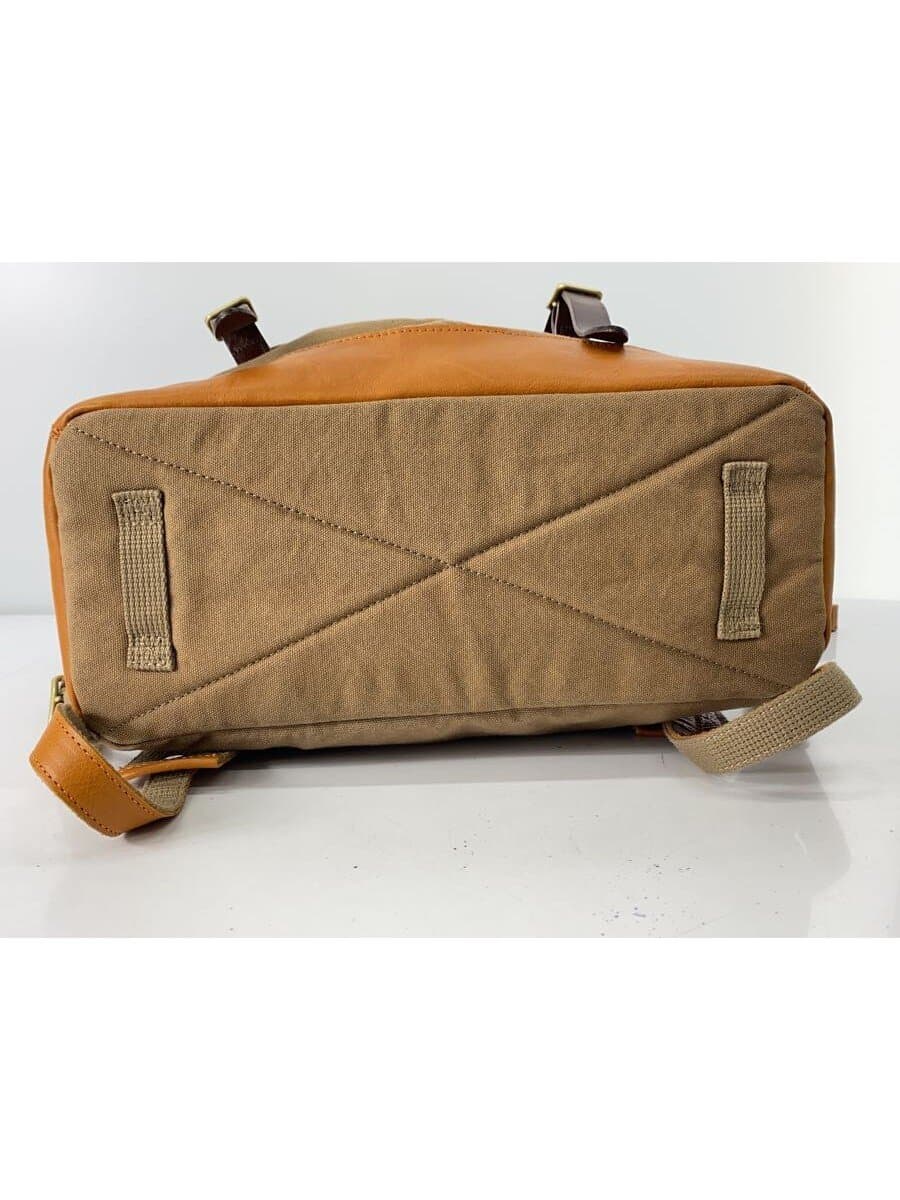 DOUBLES Backpack Leather CML Plain 4