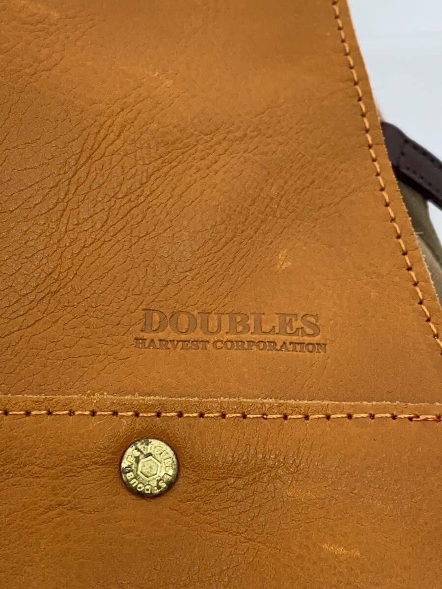 DOUBLES Backpack Leather CML Plain 5