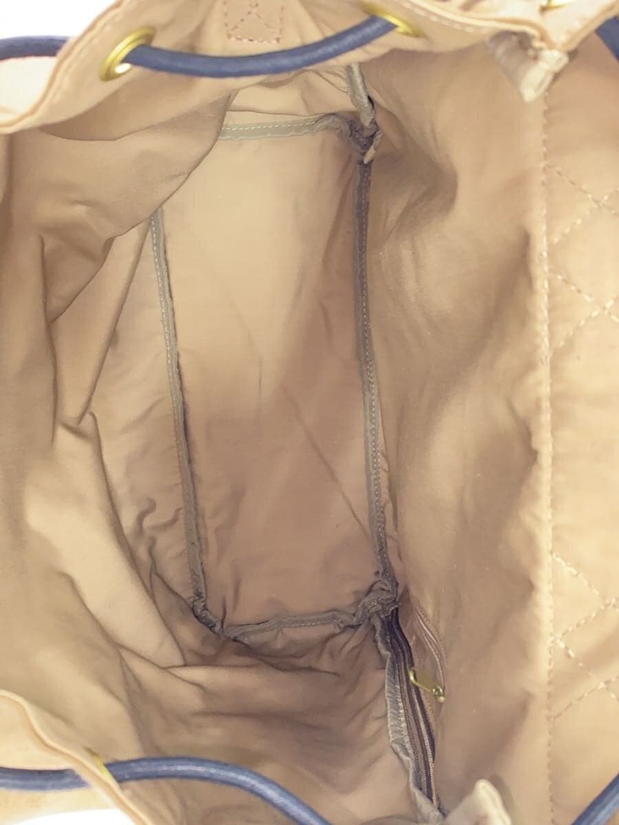 DOUBLES Backpack Leather CML Plain 6