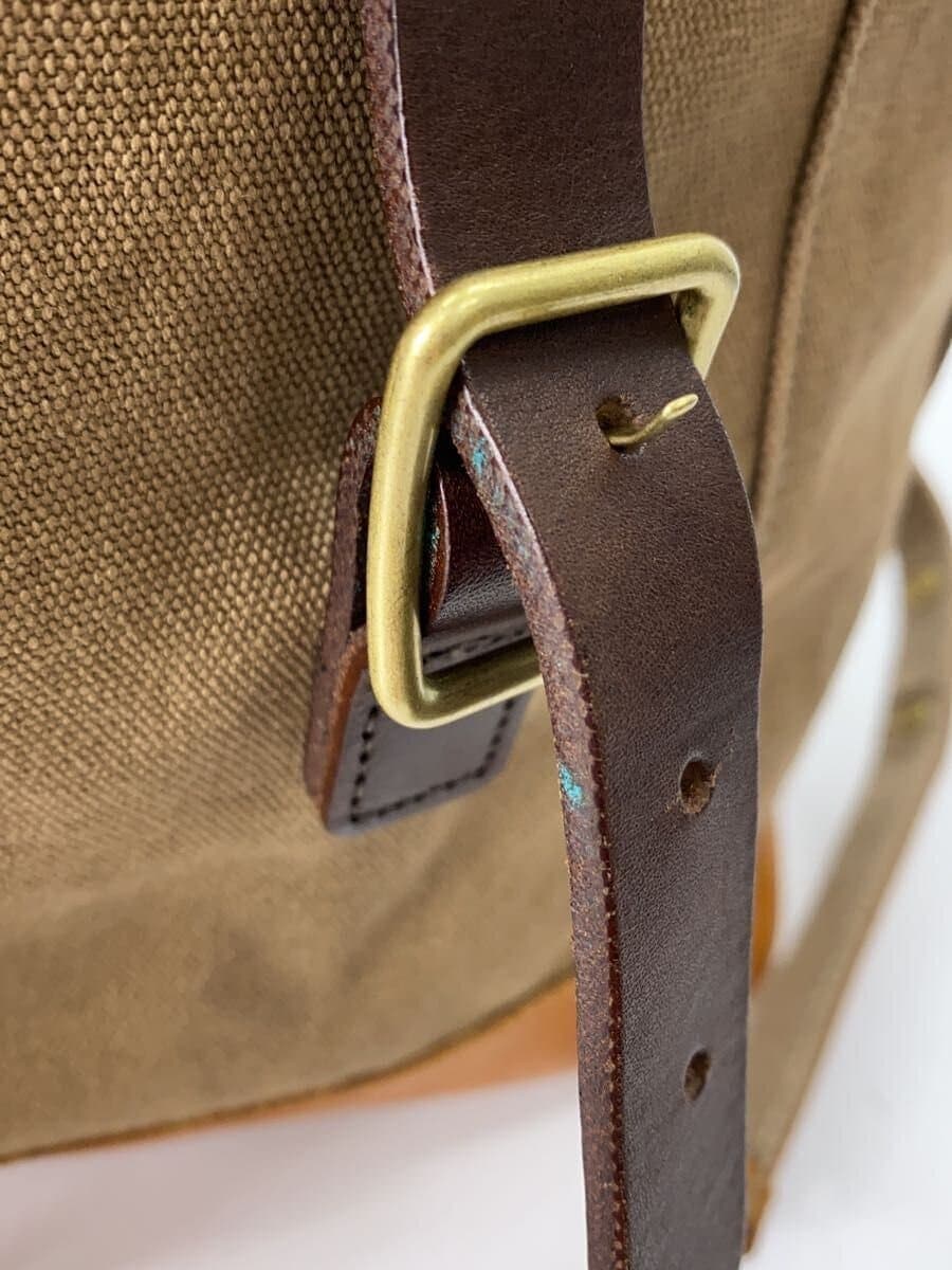 DOUBLES Backpack Leather CML Plain 8