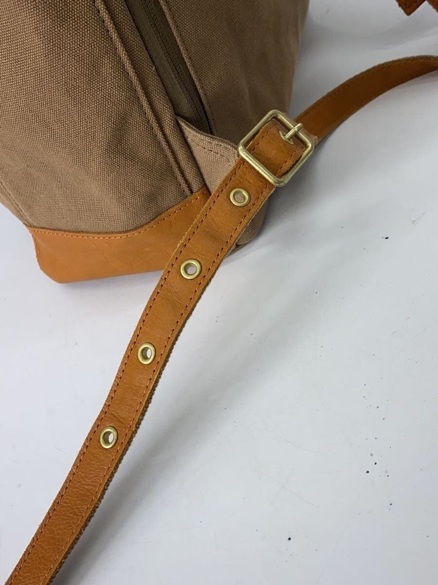 DOUBLES Backpack Leather CML Plain 9