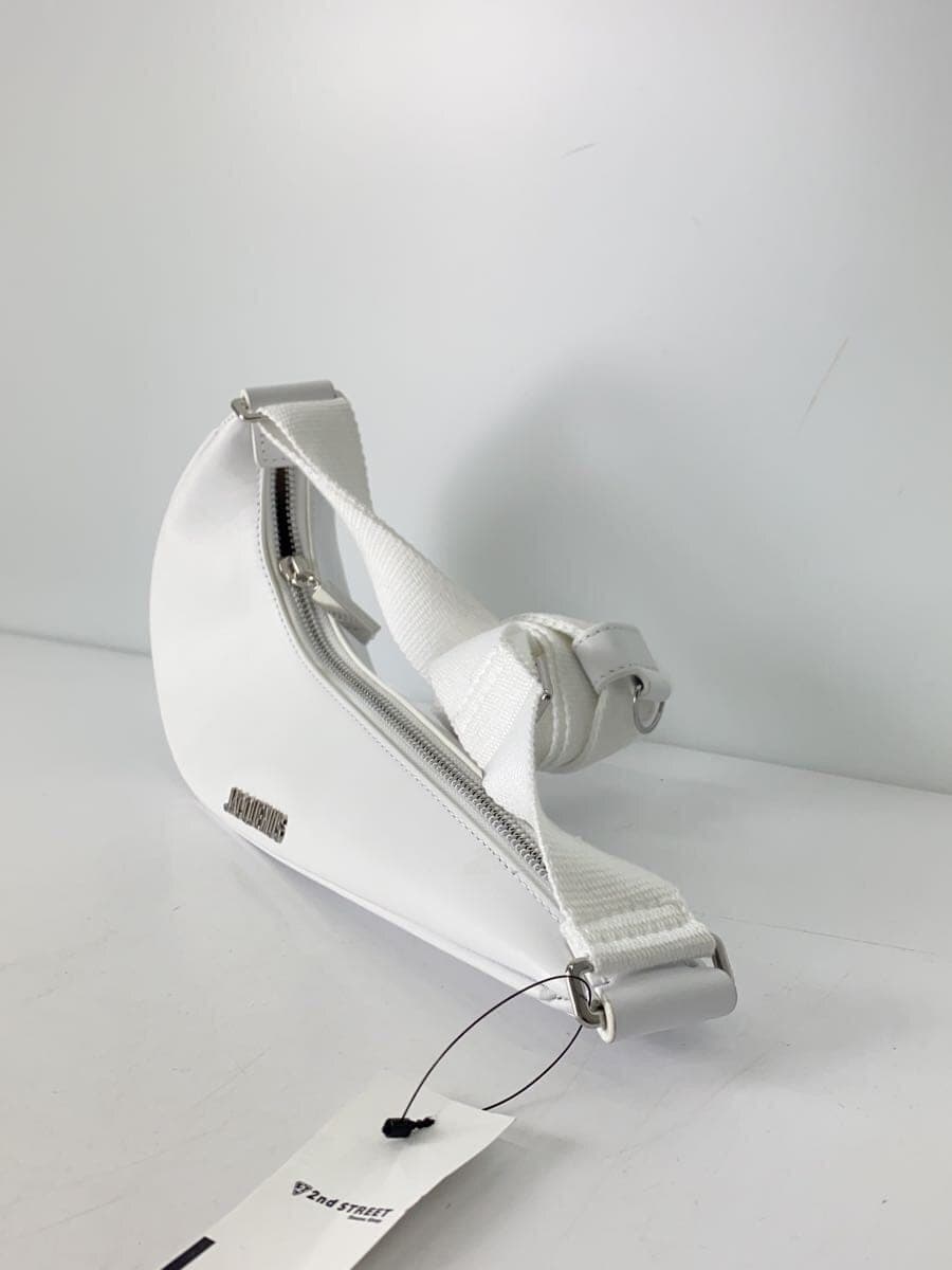 NIKE × JACQUEMUS shoulder bag cow leather WHT plain DQ0324-100 2