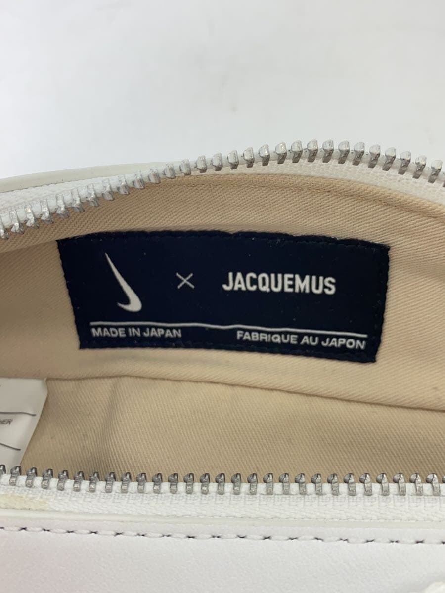 NIKE × JACQUEMUS shoulder bag cow leather WHT plain DQ0324-100 5