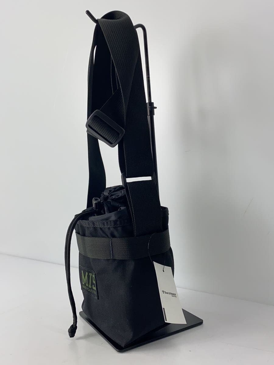 MIS shoulder bag -- BLK plain 2