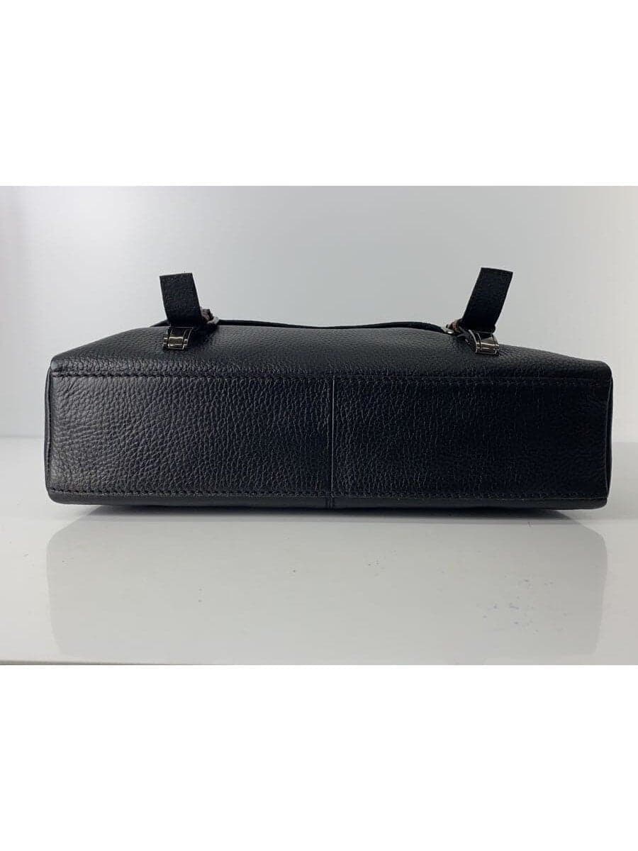 Other brand briefcase leather BLK plain 4