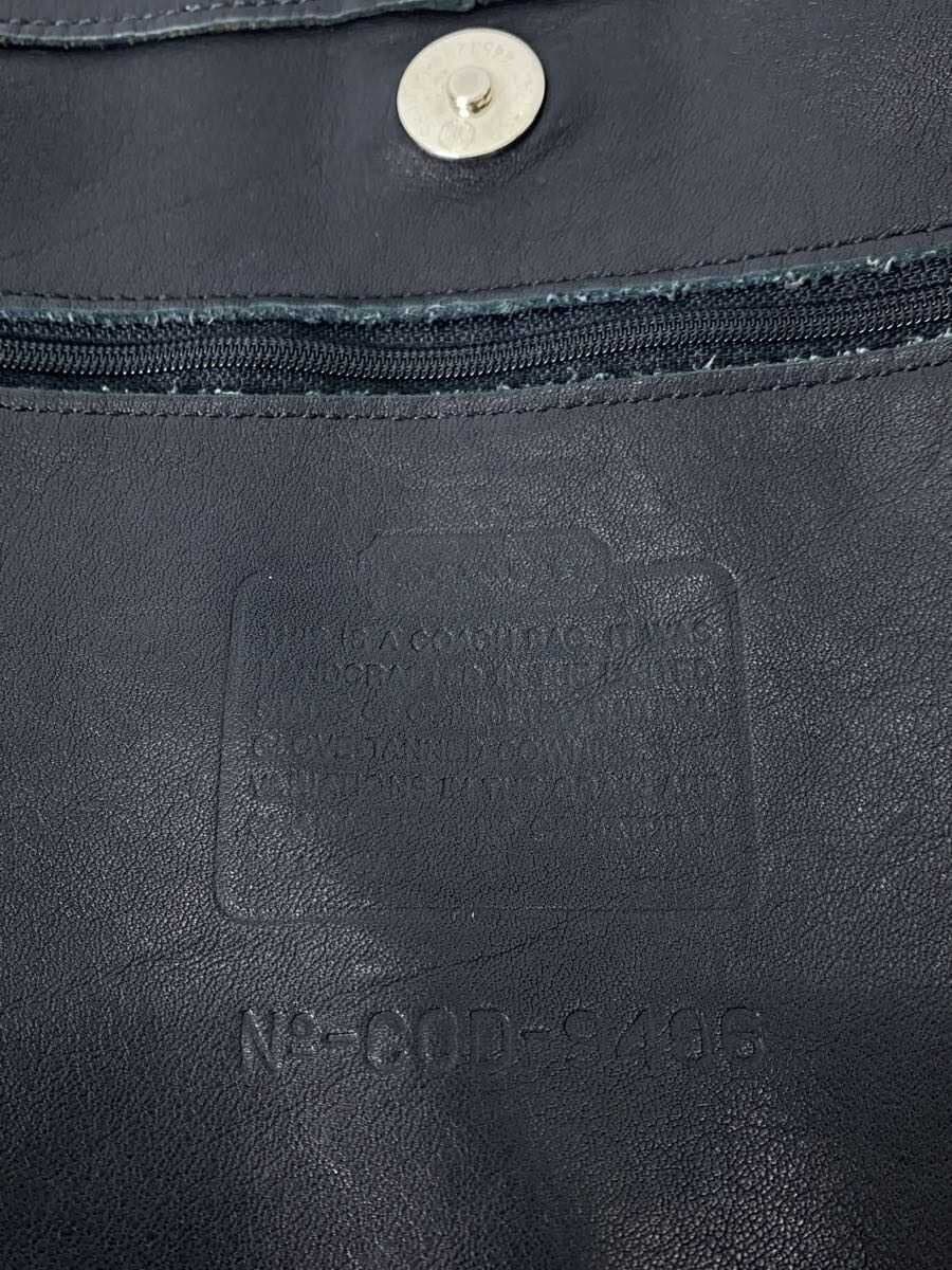 COACH Shoulder Bag Leather Black Solid Color 9406 5