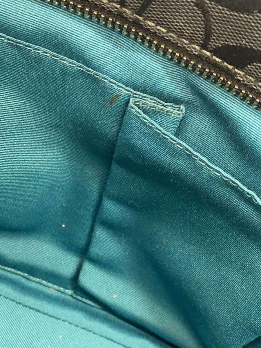 COACH Tote Bag_Signature Canvas BLK All-Over Print 8K49 7