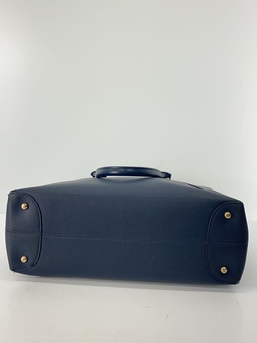 Other Brand Eye 々Sawa Kaban Tote Bag Leather NVY 4