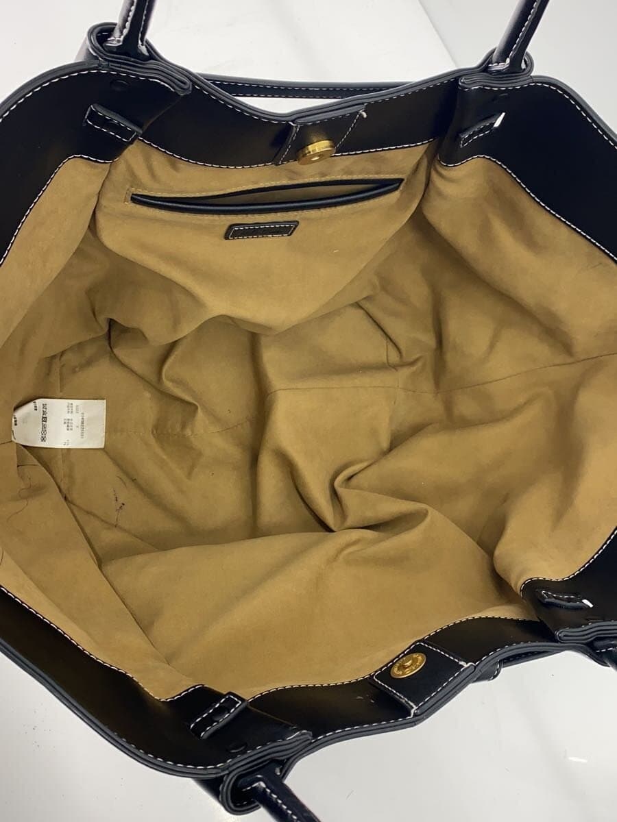 Mila Owen Tote Bag BLK Solid 09WGB225501 6