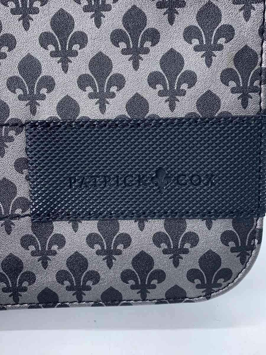 PATRICK COX Shoulder Bag GRY All Over Pattern 5