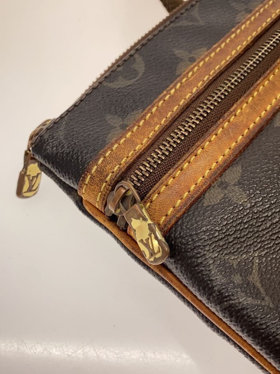 LOUIS VUITTON Pochette Bosphore Monogram Canvas PVC BRW M40044 8