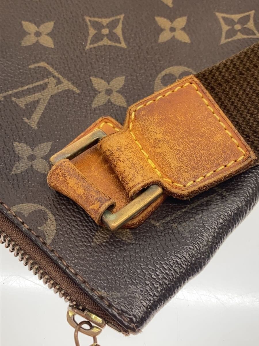 LOUIS VUITTON Pochette Bosphore Monogram Canvas PVC BRW M40044 9