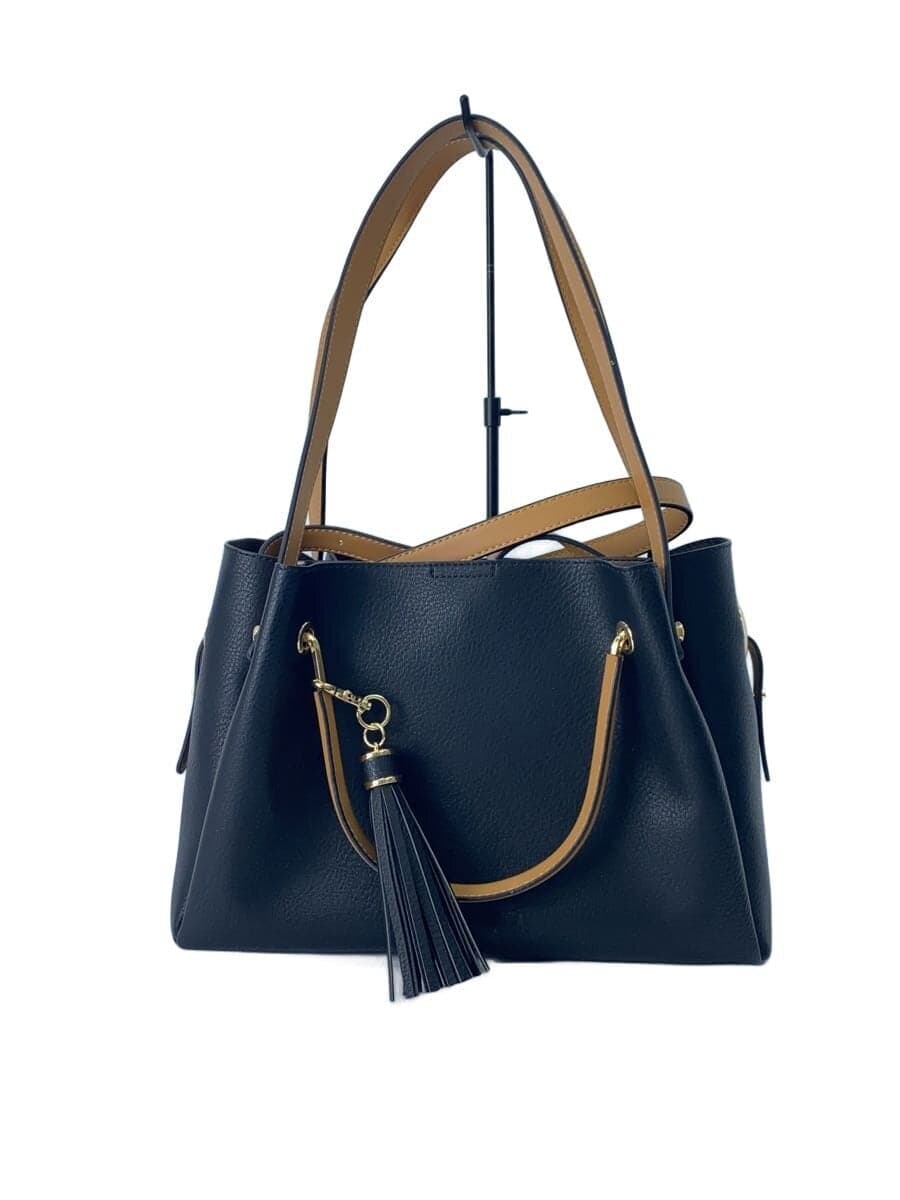 RODE SKO Shoulder Bag Faux Leather BLK Solid