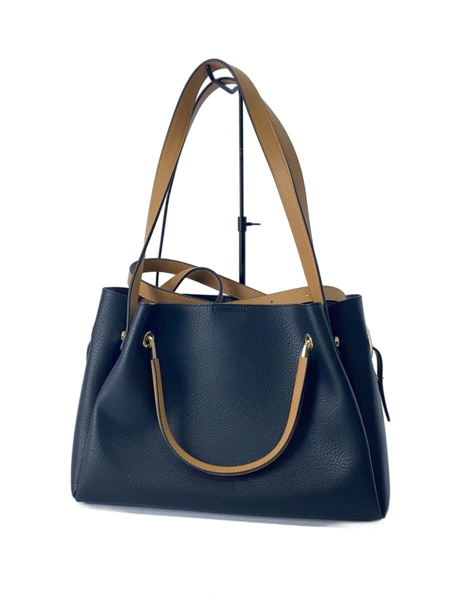 RODE SKO Shoulder Bag Faux Leather BLK Solid 3