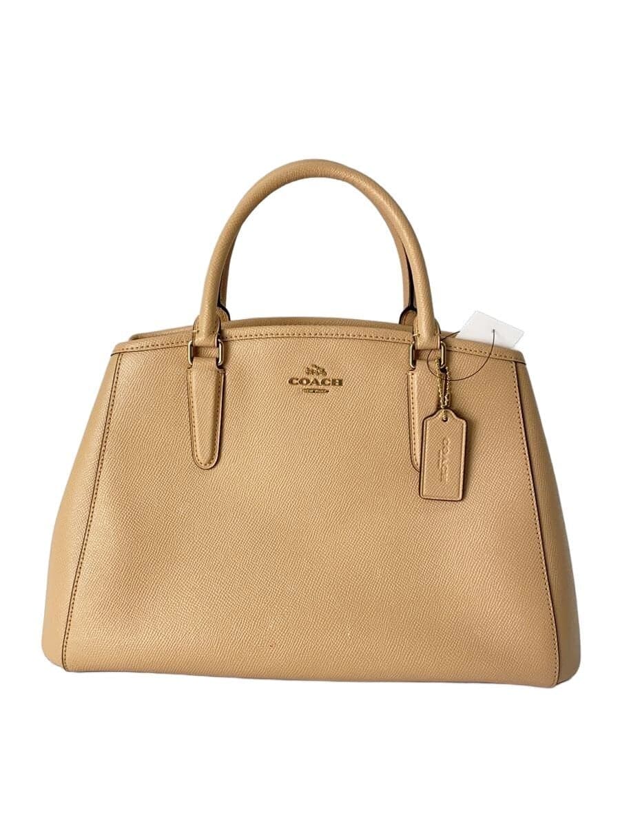COACH Small Margot Carryall -- BEG Solid Color F57527