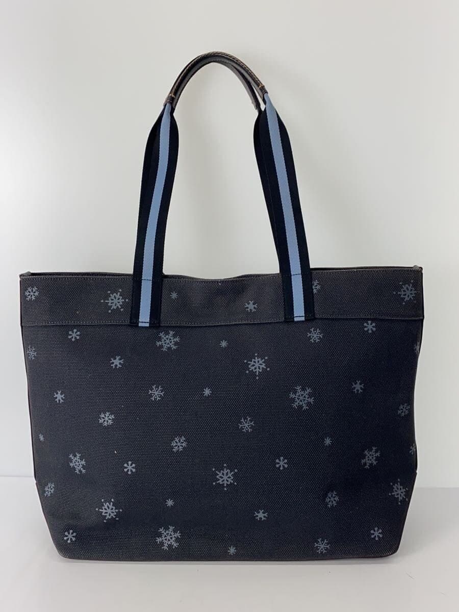 COACH Tote 38_Snoopy Ski Motif Canvas Navy CE632 3