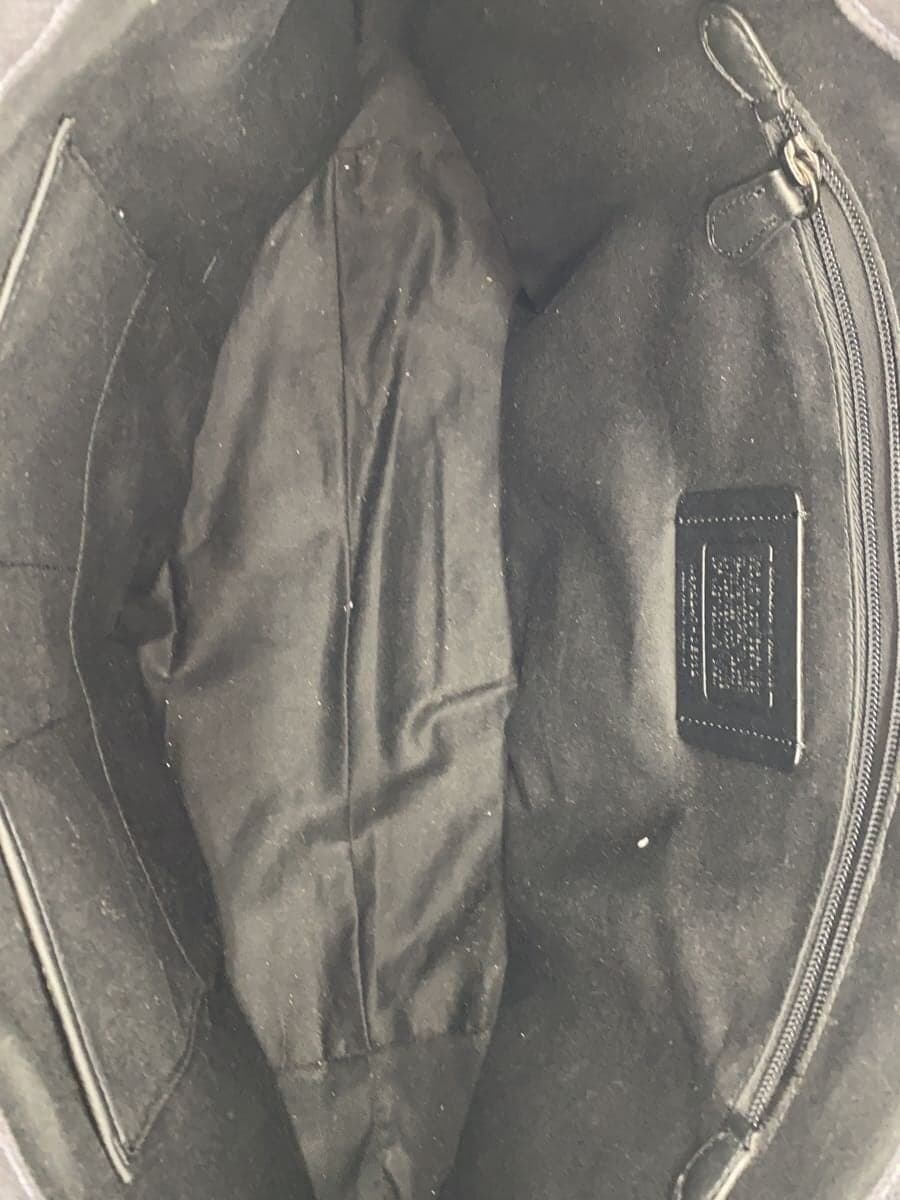 COACH Tote 38_Snoopy Ski Motif Canvas Navy CE632 6