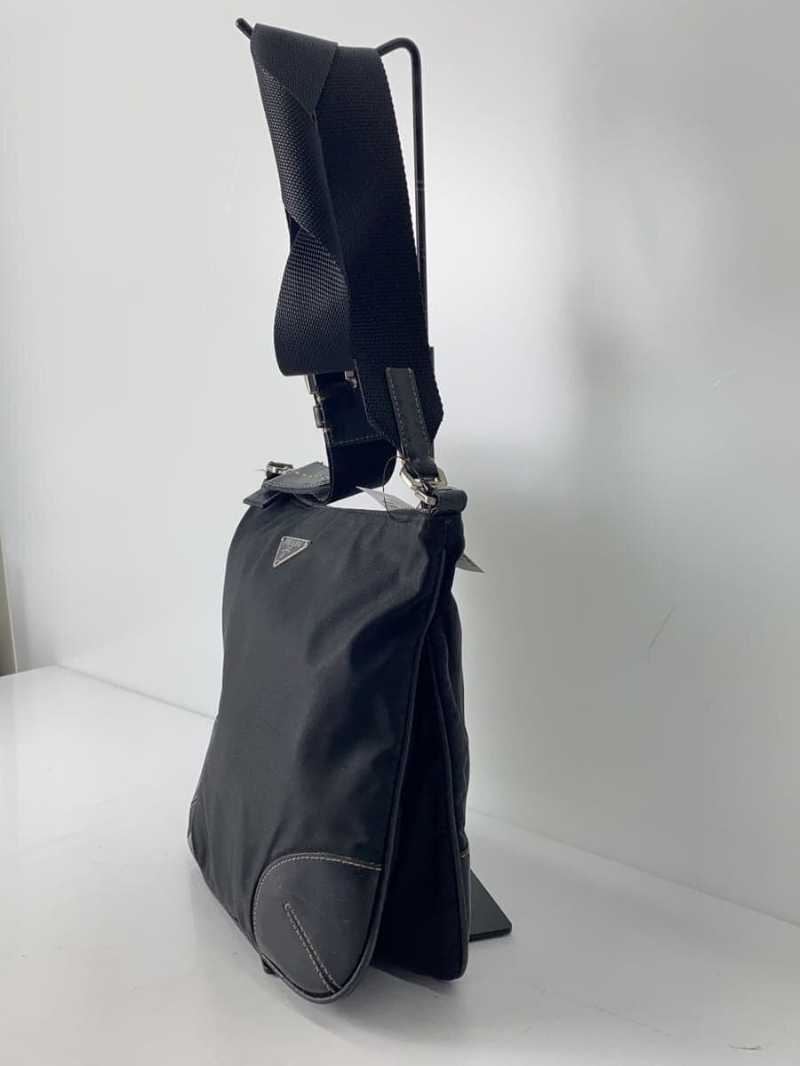 PRADA shoulder bag nylon black BT0332 2