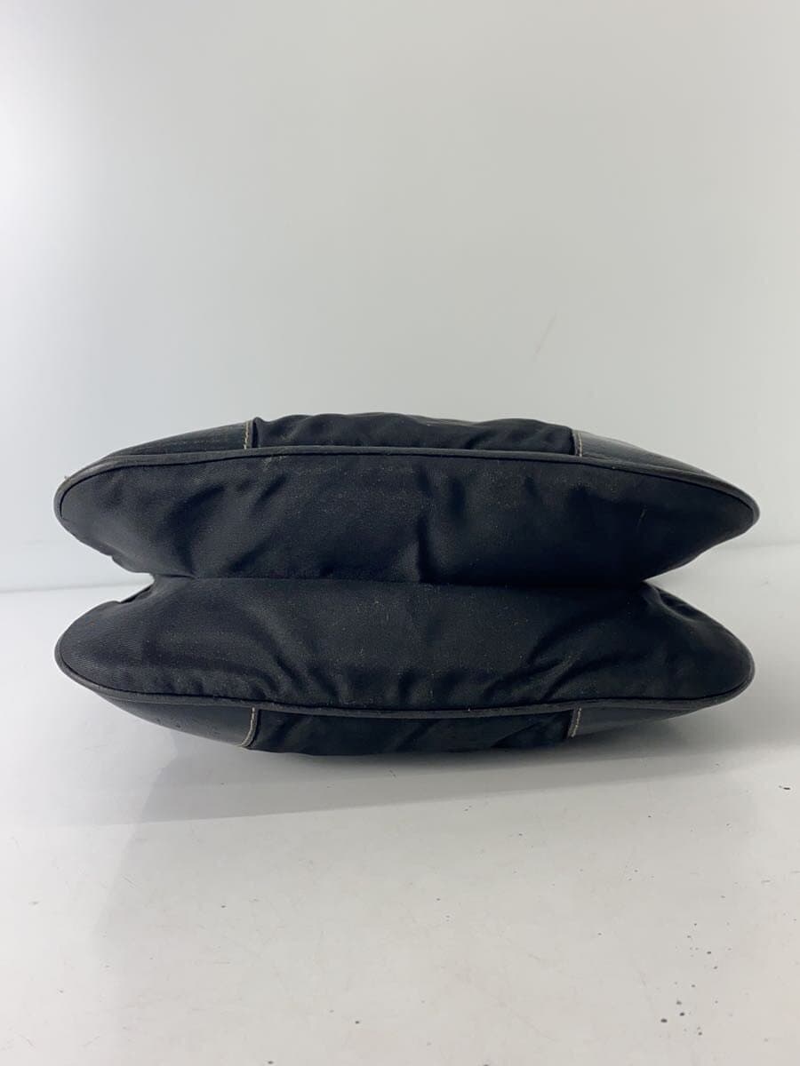 PRADA shoulder bag nylon black BT0332 4