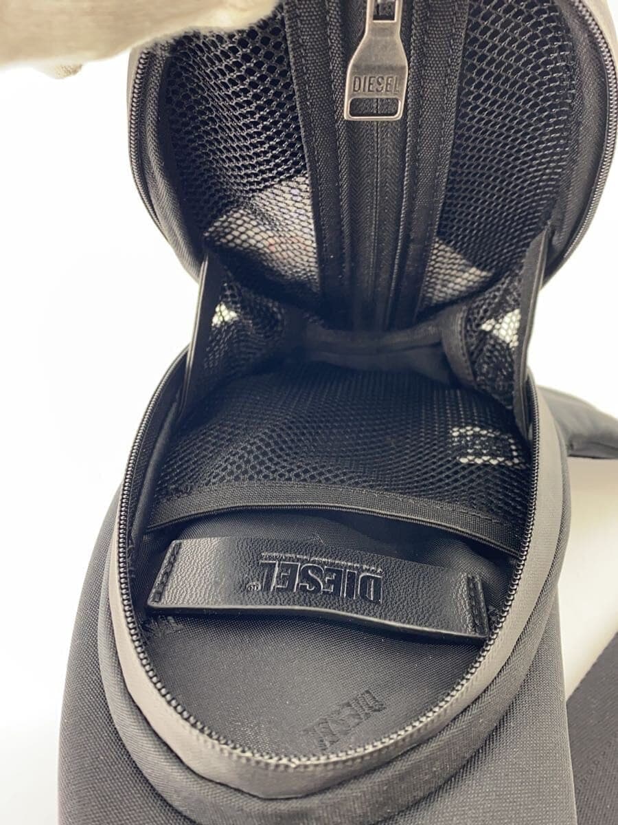 DIESEL bag -- BLK plain P4630 6