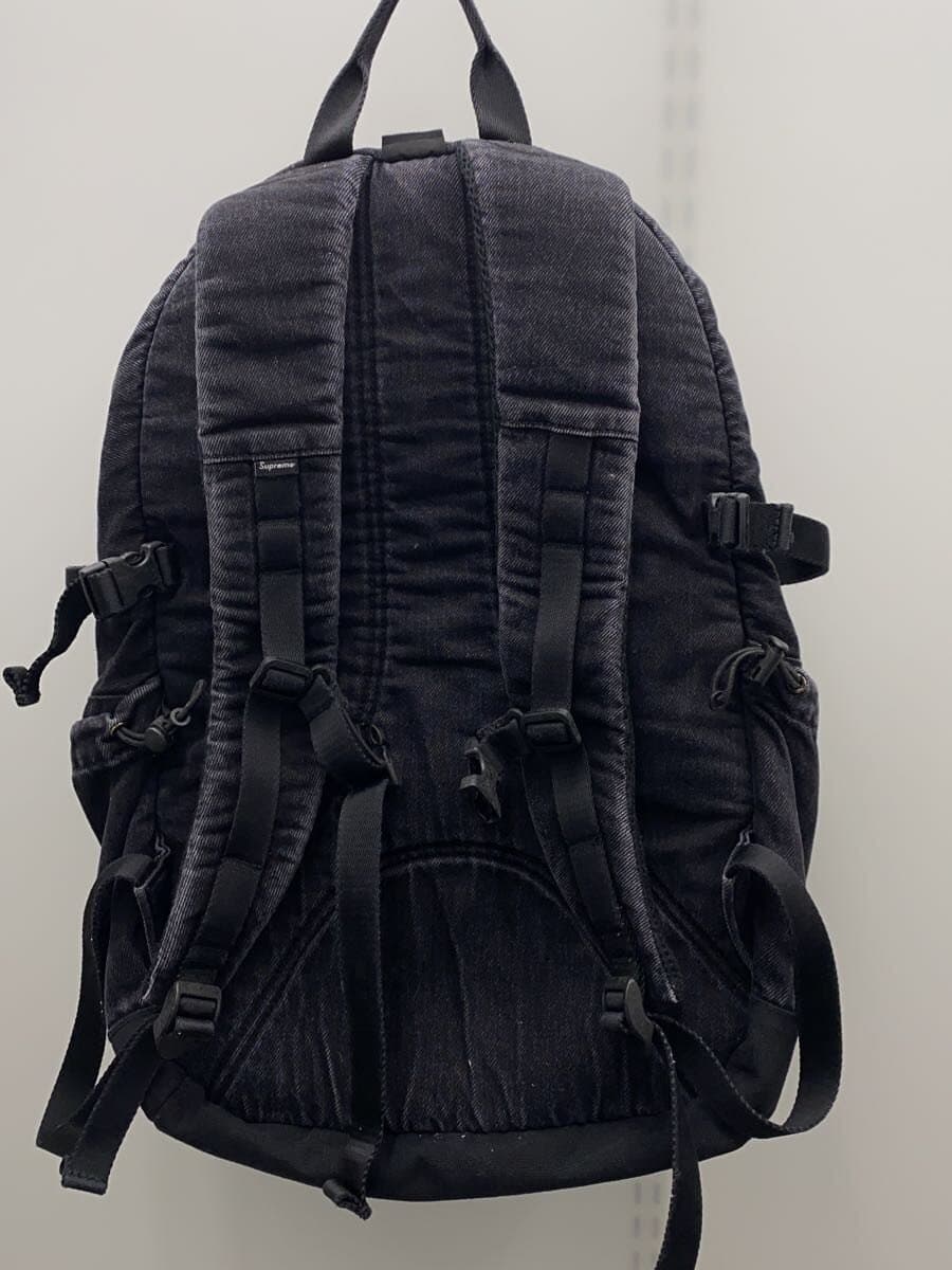 Supreme Backpack Denim BLK B1FW25 3